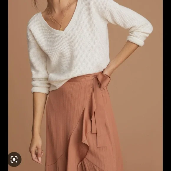 ANTHROPOLOGIE MAEVE CROSS BACK SWEATER - Picture 11 of 11